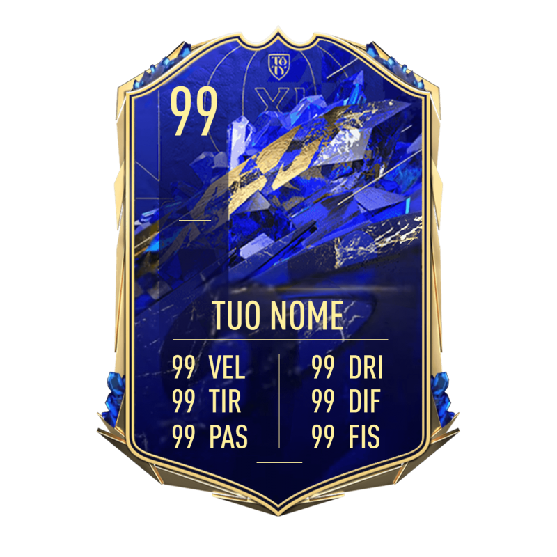 FUT 22 TOTY official card