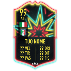 FIFA 20 Ones to Watch card personalizzata