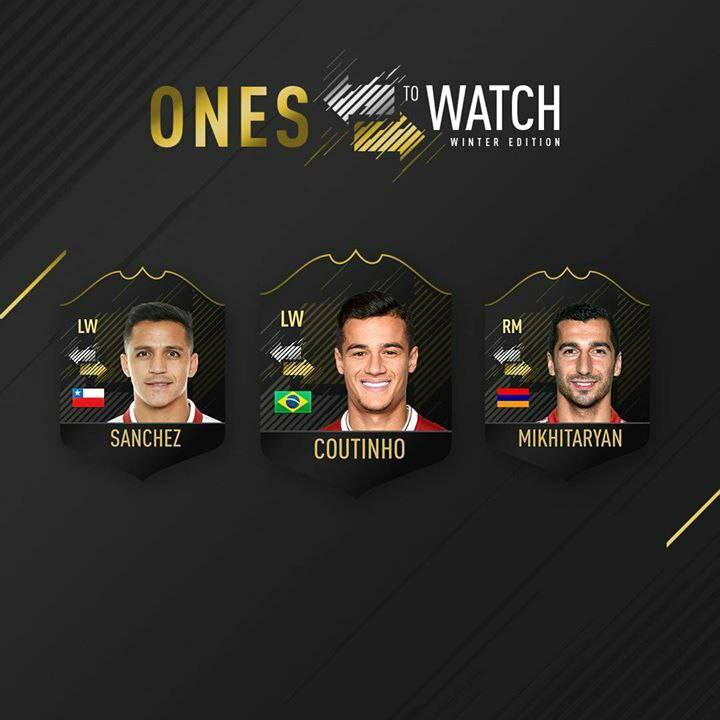 Ones to Watch invernali, Sanchez, Coutinho e Mkhytarian a breve disponibili
