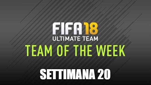 Team of the Week 20 dal 31 gennaio disponibili su FIFA 18
