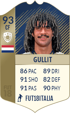 Ruud Gullit 93, la versione PRIME del CC più forte di FIFA 18
