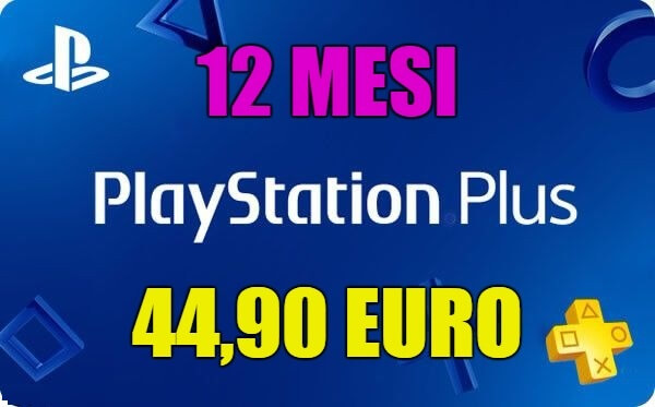 PSN Plus da 12 mesi in super offerta a soli 44,90 euro anzichè 59,90