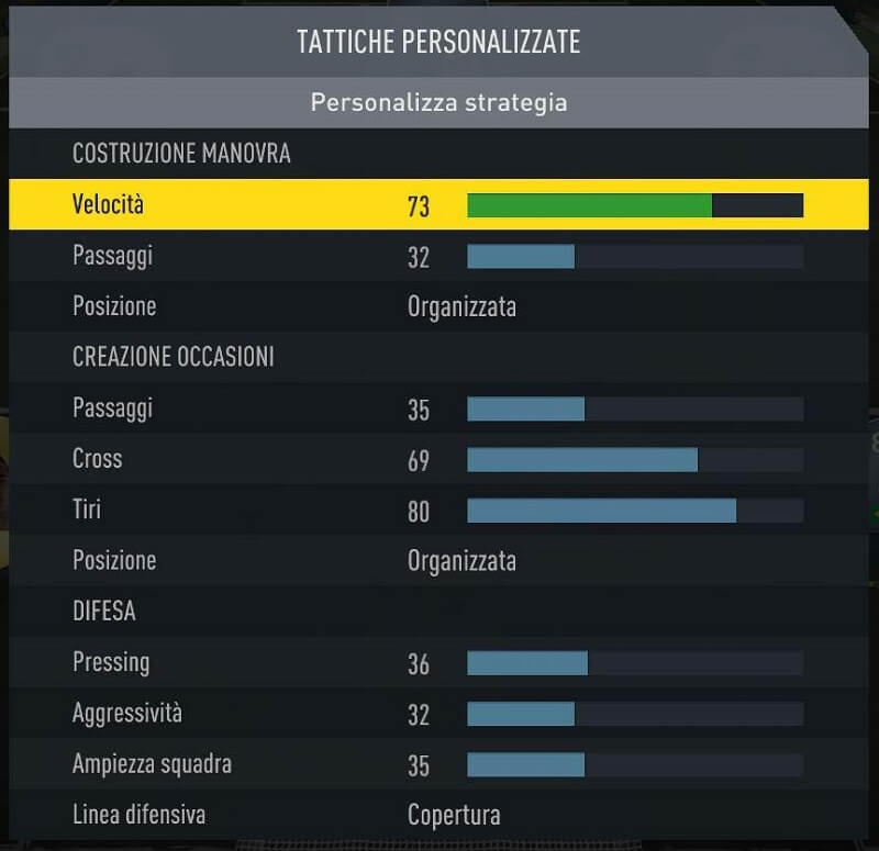 Tattiche personalizzate su FIFA 18 Ultimate Team, come impostarle
