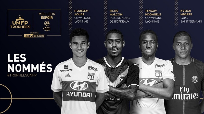 Candidati al premio di Giovane dell'Anno della Ligue 1 francese