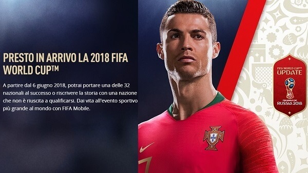 FIFA Mobile, anche su smartphone arrivano i Mondiali di Russia 2018