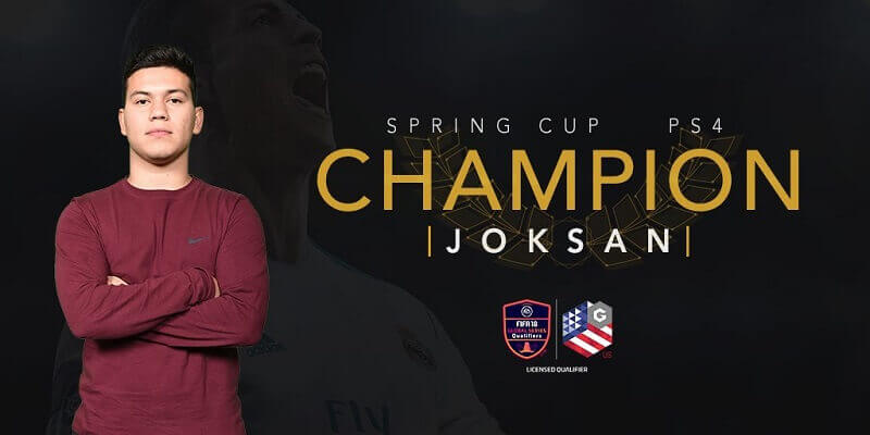 Joksan, vincitore del torneo PS4 di Orlando valido per la qualificazione al FIFA eWorld Cup