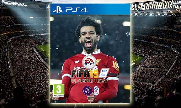 Salah nella ipotetica copertina di FIFA 19