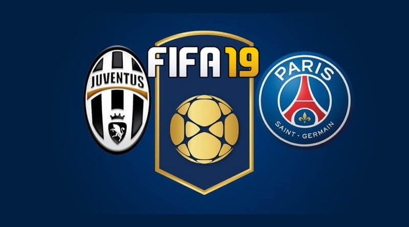 FIFA 19 full match gameplay, partita completa, finale di Champions League fra Juventus e PSG