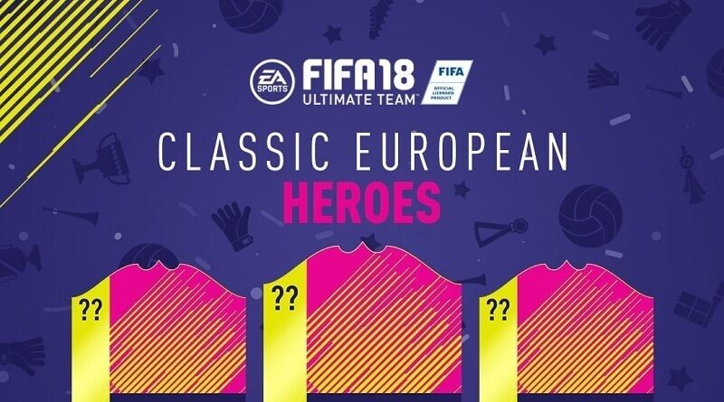 Classic European Heroes da venerdì 22 giugno su FUT 18