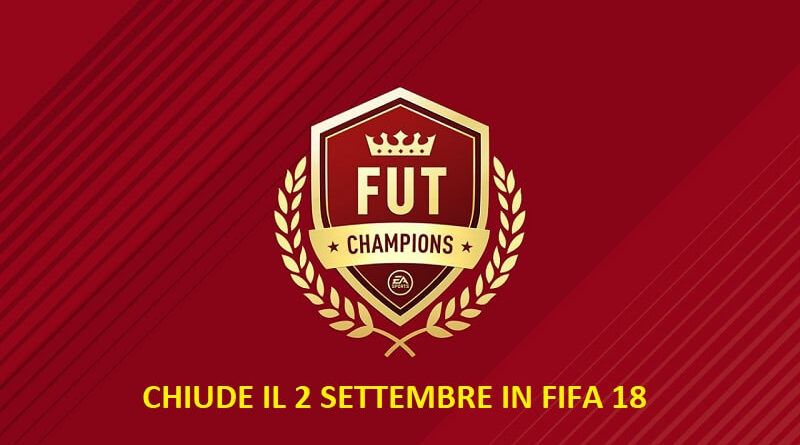 Chiude la FUT Champions Weekend League in FIFA 18 dal 2 settembre