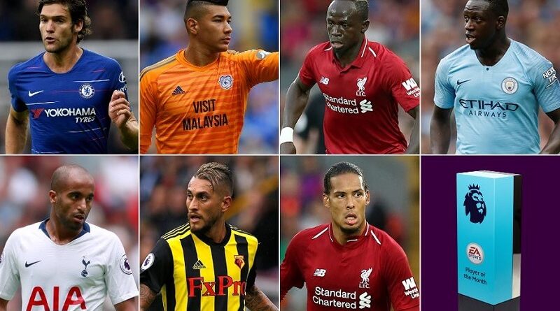 POTM Premier League di agosto, ecco i sette giocatori candidati