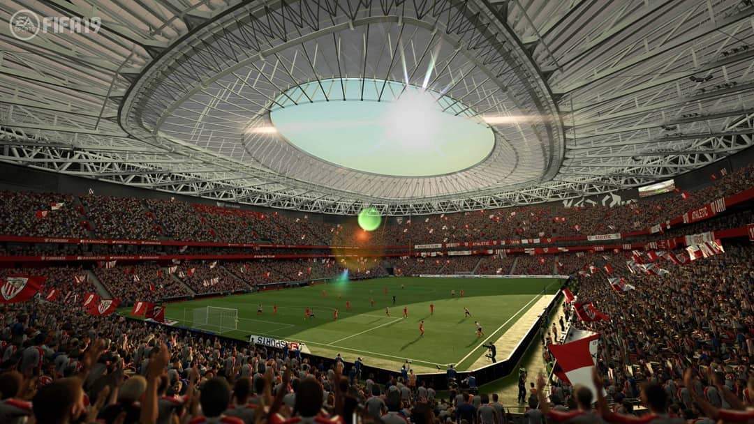 Stadio San Mames dell'Athletic Club in FIFA 19