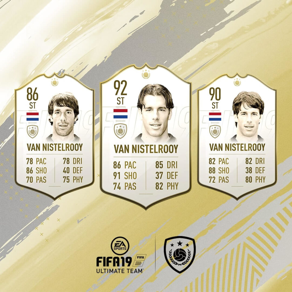 Van Nistelrooy icona in FIFA 19 #ClassOf19
