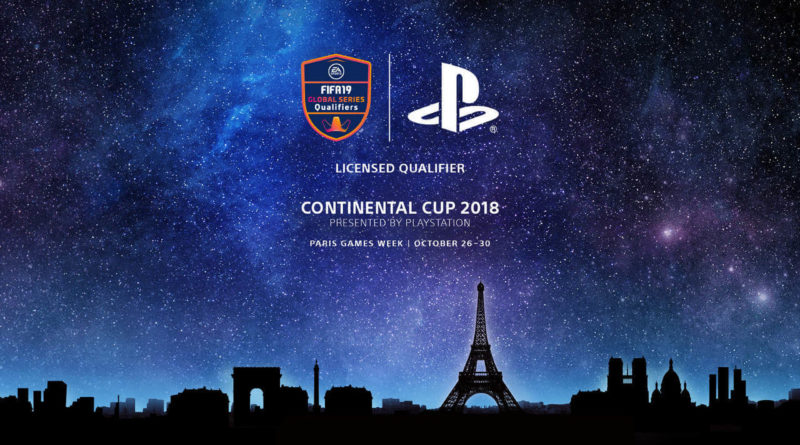 FIFA 19 Continental Cup 2018 al Paris Games Week
