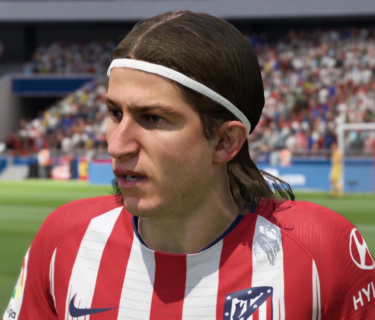 Filipe Luis scan face in FIFA 19