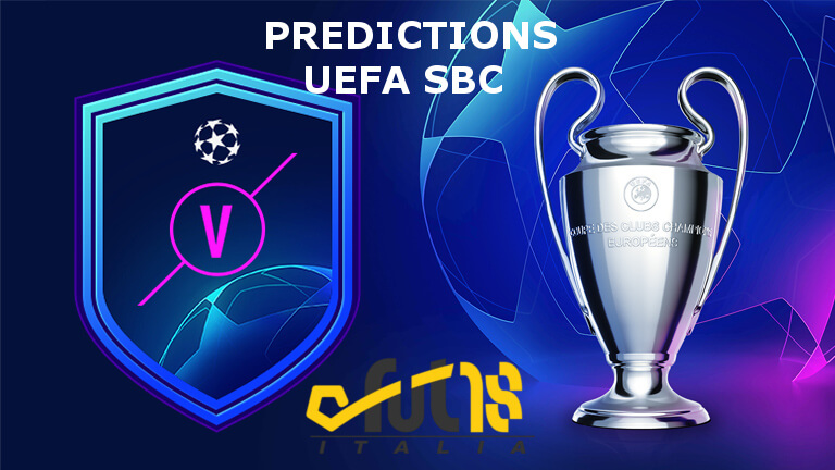 Predictions incontri principali UEFA SBC