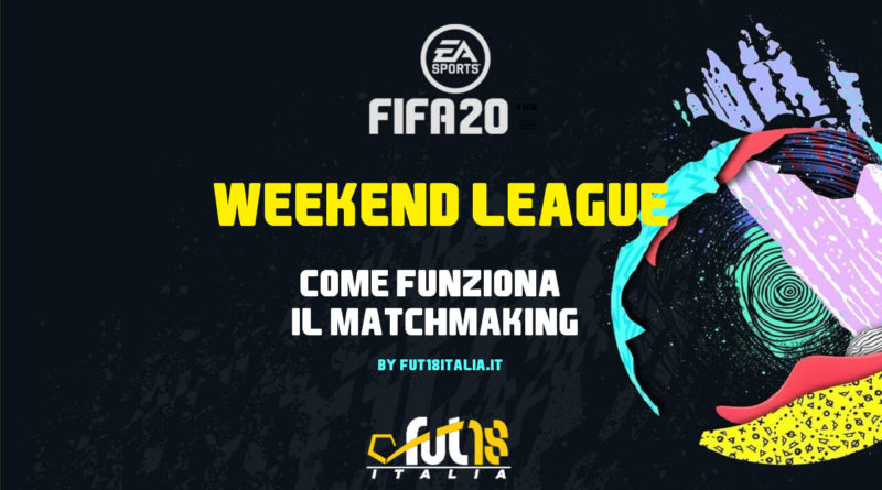Come funziona il matchmaking in FIFA Ultimate Team FUT Champions Weekend League