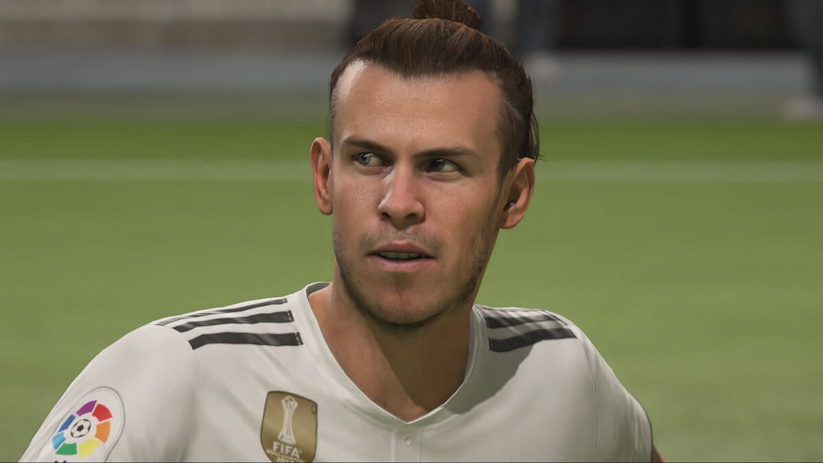 Bale nuovo volto grazie al face scan in FIFA 19
