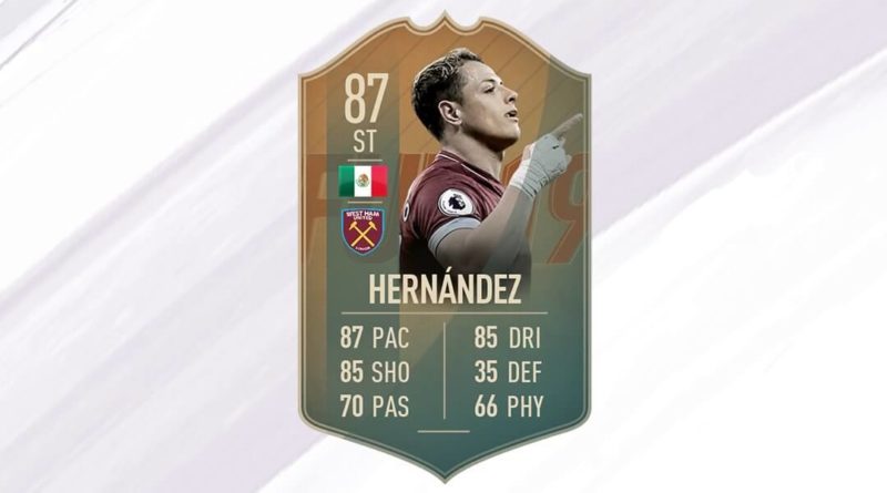 Javier Hernandez 87 Flashback SBC