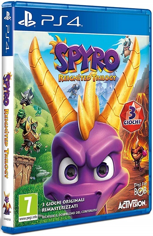 Spyro Reignited Trilogy PS4, in offerta al Black Friday Amazon 2018