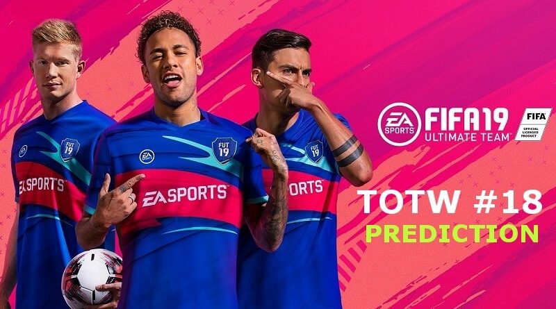 TOTW 18 prediction - FIFA 19
