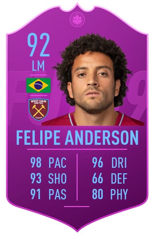 Felipe Anderson League SBC FIFA 19