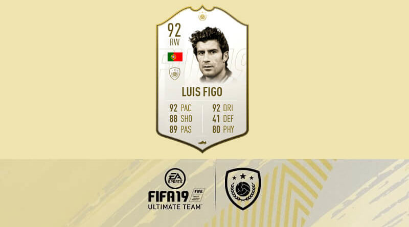 Luis Figo 92 Icon prime SBC