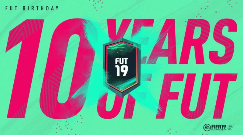 FIFA 19 - 10 years of FUT - 10° FUT Birthday