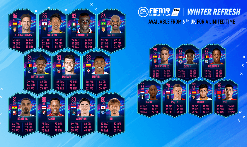 Ones to Watch invernali in FIFA 19