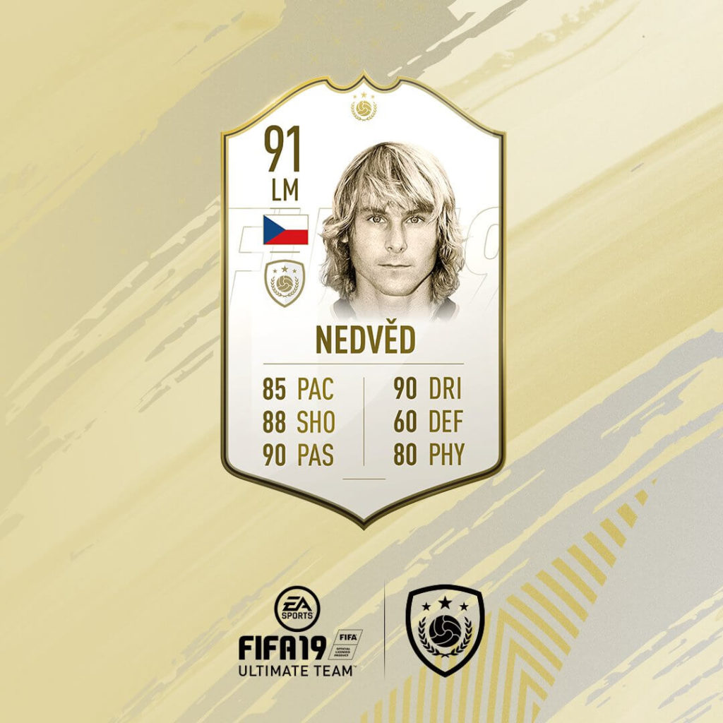Pavel Nedved Icon Prime disponibile attraverso una SCR