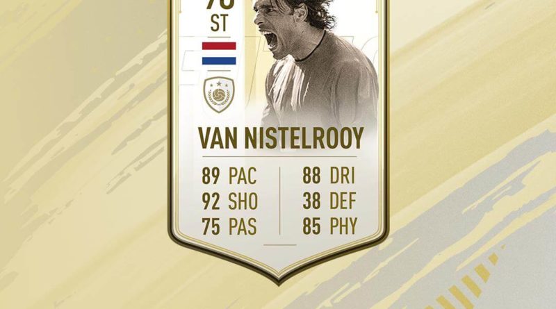 Van Nistelrooy Icon Prime Moments SBC