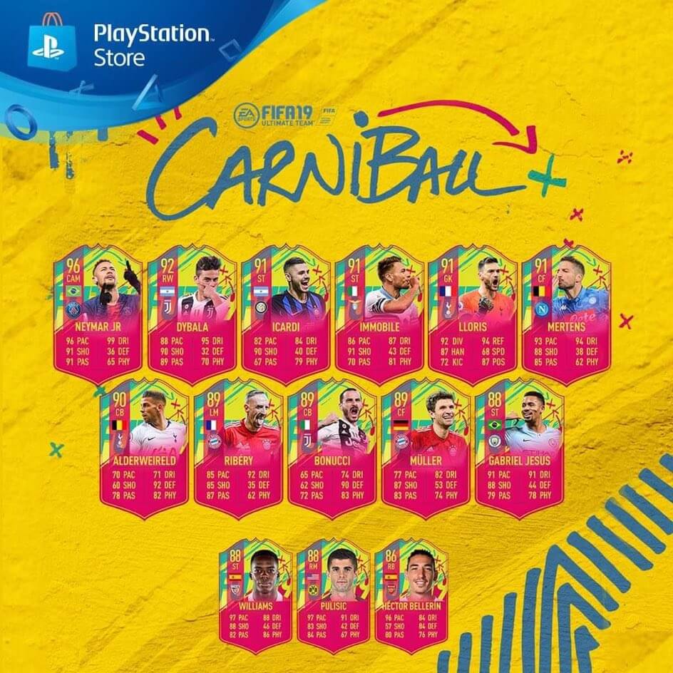 CarniBall team - FIFA 19