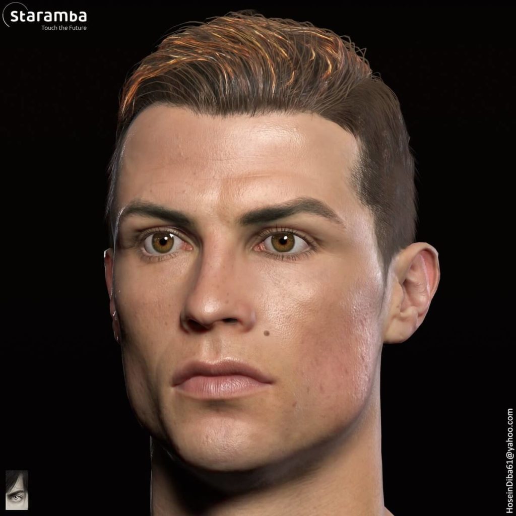 Face Scan - CR7 su FIFA 19