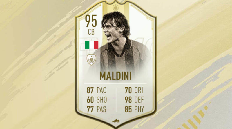 Paolo Maldini Icon Prime Moments SBC