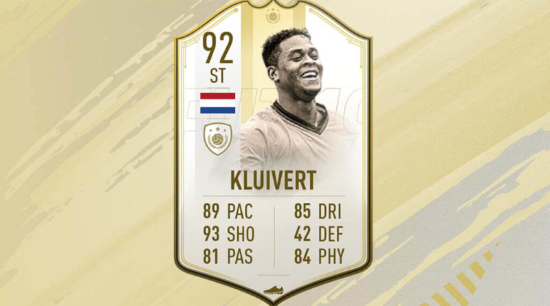 SBC Patrick Kluivert Icon Prime Moments