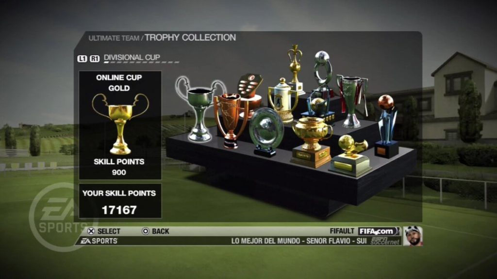 Trofei ottenibili in FIFA 09 Ultimate Team