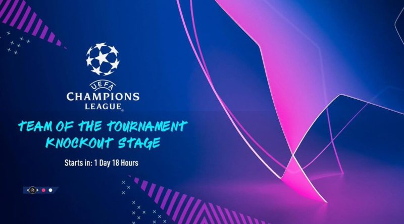 FIFA 19 TOTKS - Team of the Knockout Stage