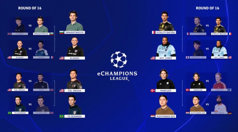 Finalisti eChampions League di FIFA 19