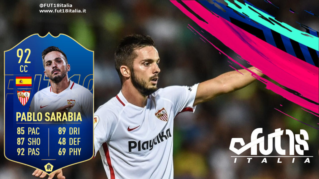 Pablo Sarabia TOTS prediction - FIFA 19
