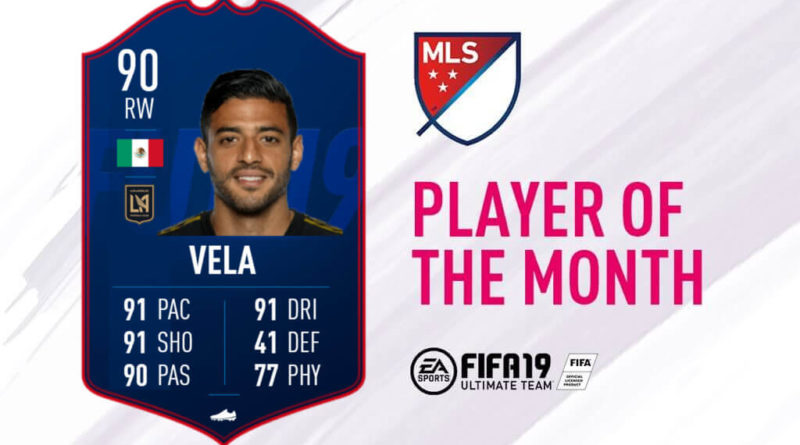 Carlos Vela vince il POTM di aprile in MLS