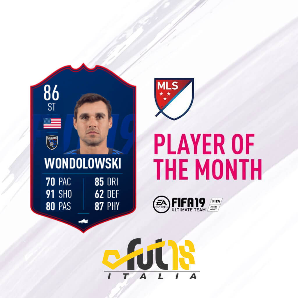 Wondolowski 86 è il POTM della MLS di maggio 2019