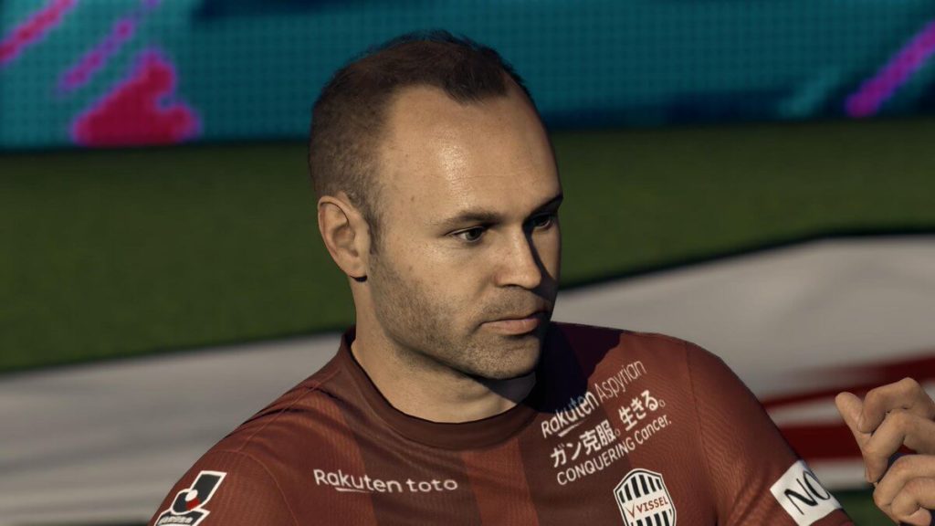 FIFA 19 - Andres Iniesta face scan
