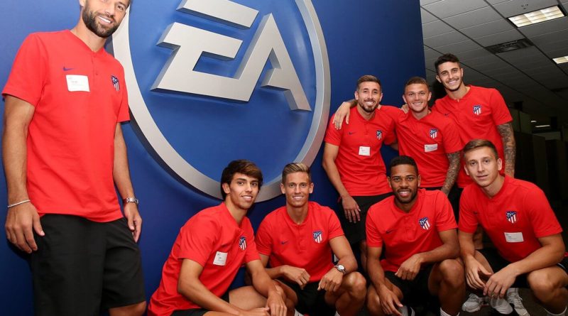 Atletico Madrid presso HQ di EA Sports per i face scan
