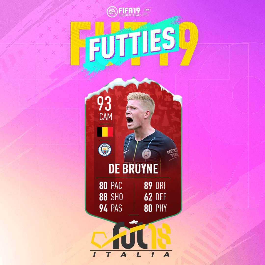 De Bruyne 93 FutMas - FIFA 19 Futties SBC