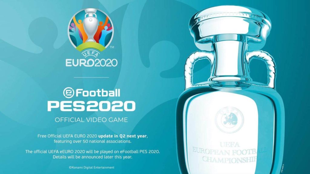 Licenza ufficiale di EURO 2020 in eFootball PES 2020