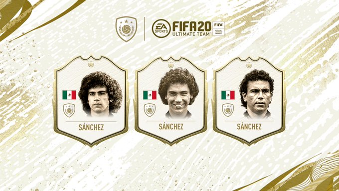 Hugo Sanchez, icon in FIFA 20 Ultimate Team