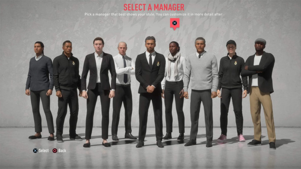 Customizzazione dell'allenatore - FIFA 20 modalità carriera