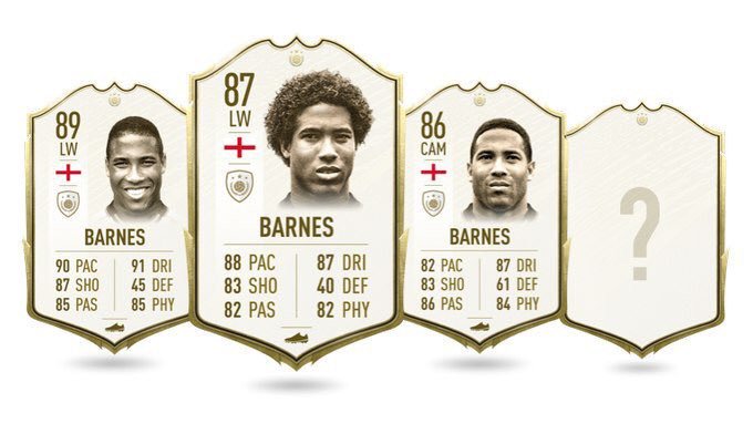 Barnes Icona in FIFA 20 Ultimate Team