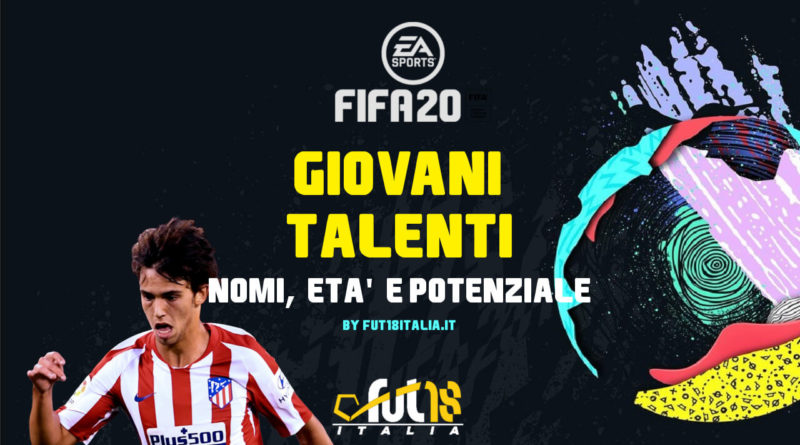 FIFA 20: giovani talenti nel gioco