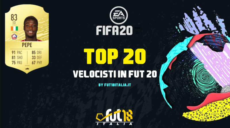 FIFA 20 - TOP 20 velocisti in FUT